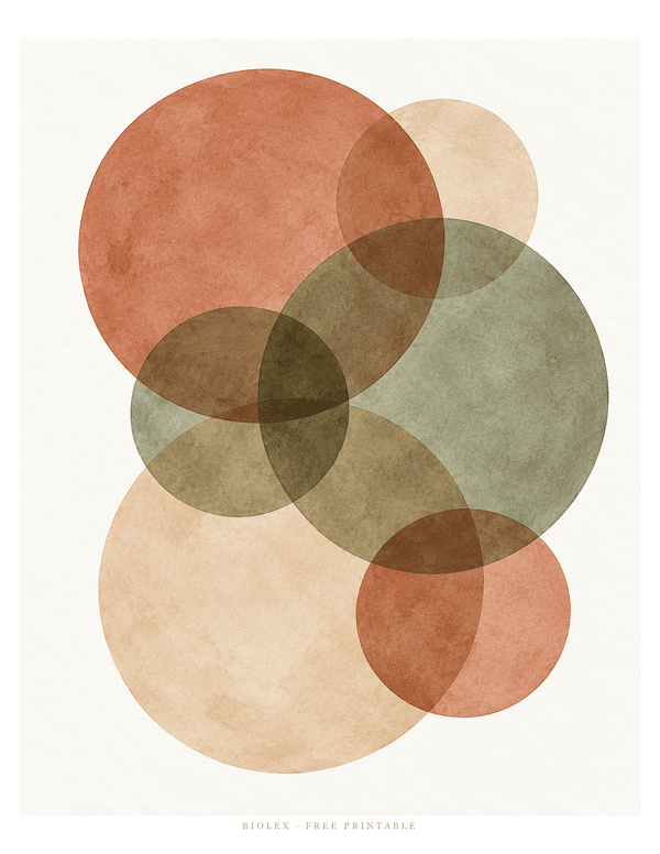 Preview of Overlapping Circles, Free Printable